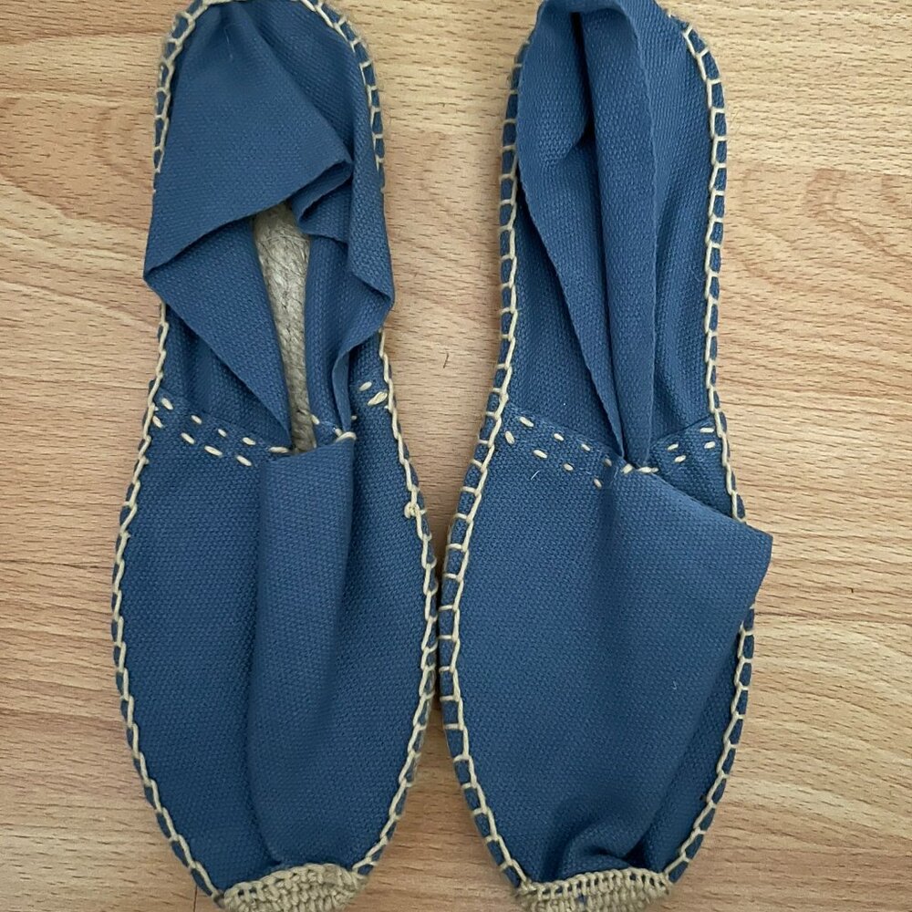 Blue Handmade Espadrilles Shoes from Madrid